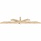 Ekena Millwork Redmond Rough Sawn Timber Gable Bracket, Douglas Fir, 108"W x 22"H x 4"D x 4"F, 5/12 Pitch GBW108X22X0404RED00RDF - alternate 2